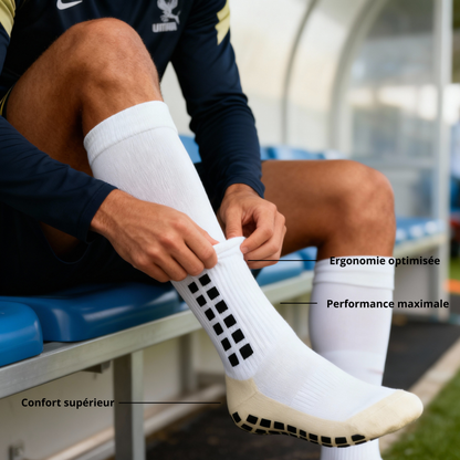 Chaussettes antidérapantes 3.0 – Longueur mi-mollet